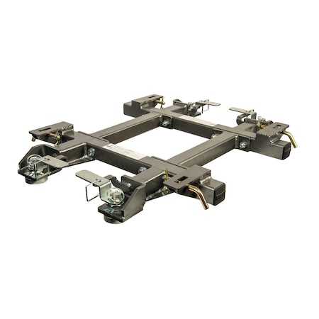Husky Towing Husky Towing 33117; Puck Adapter Brackets; For Glider & Roller Hitches; Steel 33117